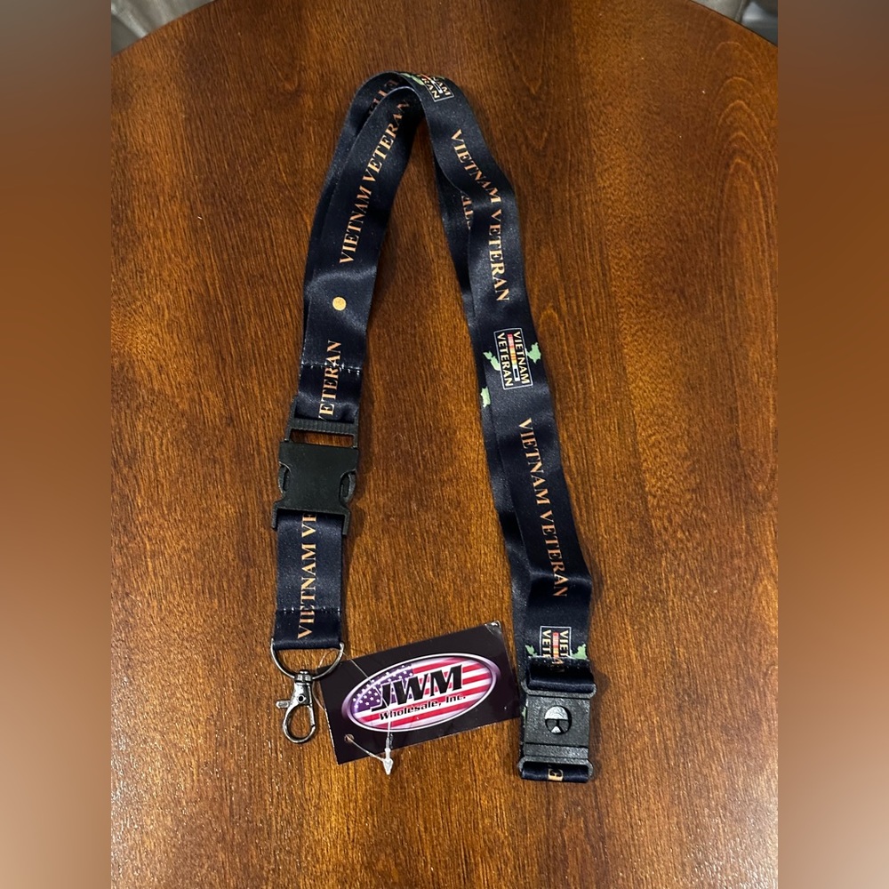 Vietnam Veteran New Military Lanyard